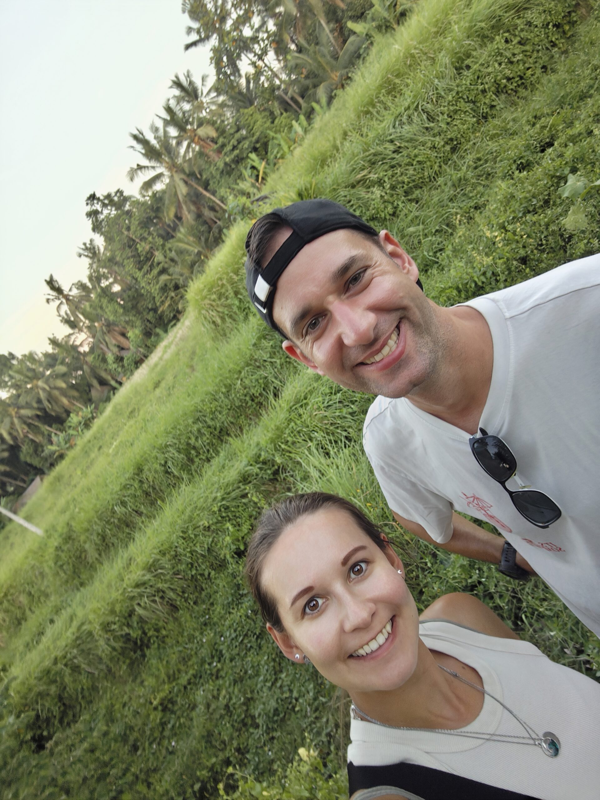 Dami &Jessi vor Reisfeld